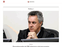Tablet Screenshot of nossapolitica.net